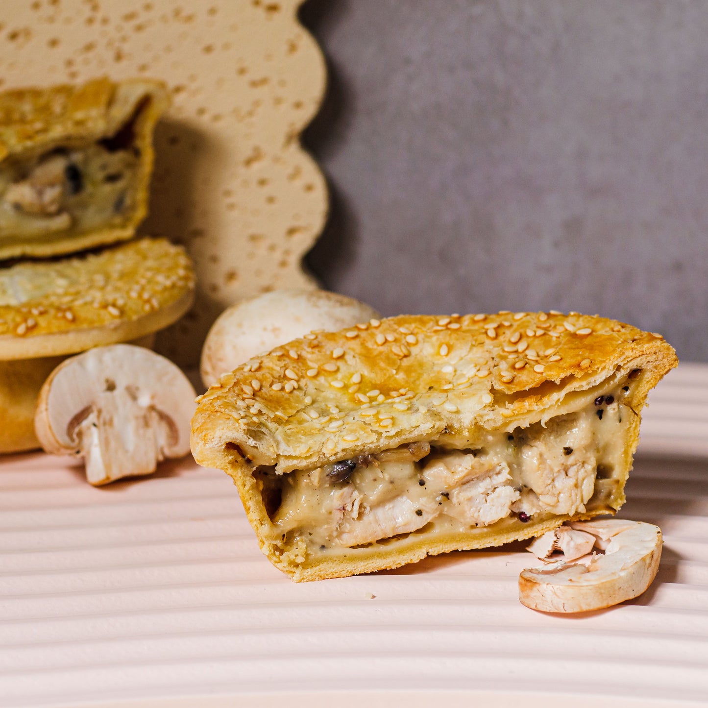 Chicken & Mushroom Pie