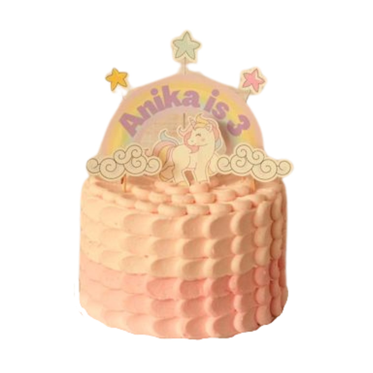 Unicorn Dreams Custom Cake