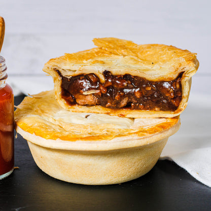 Beef & Burgundy Pie