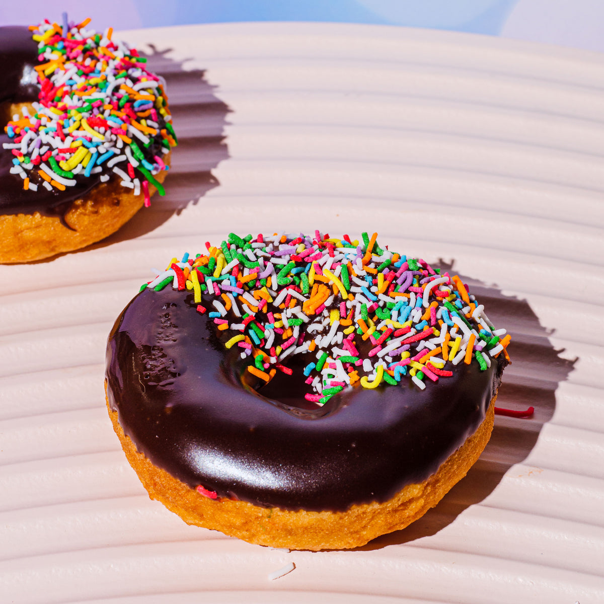 Donut Add Chocolate Iced Donut – Bourkies Bakehouse