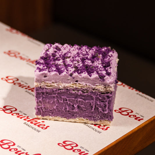 Ube Vanilla Slice