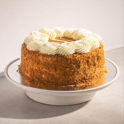 Traditional Filipino Dulce De Leche Cake