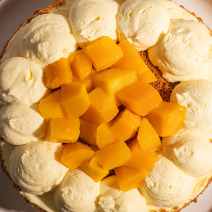 Traditional Filipino Mango Biscoff Cake