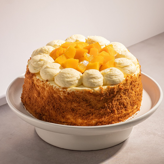 Traditional Filipino Mango Biscoff Cake