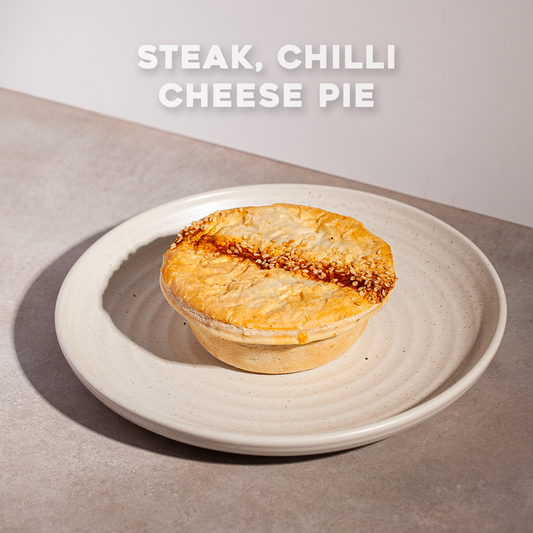 Steak, Chilli & Cheese Pie