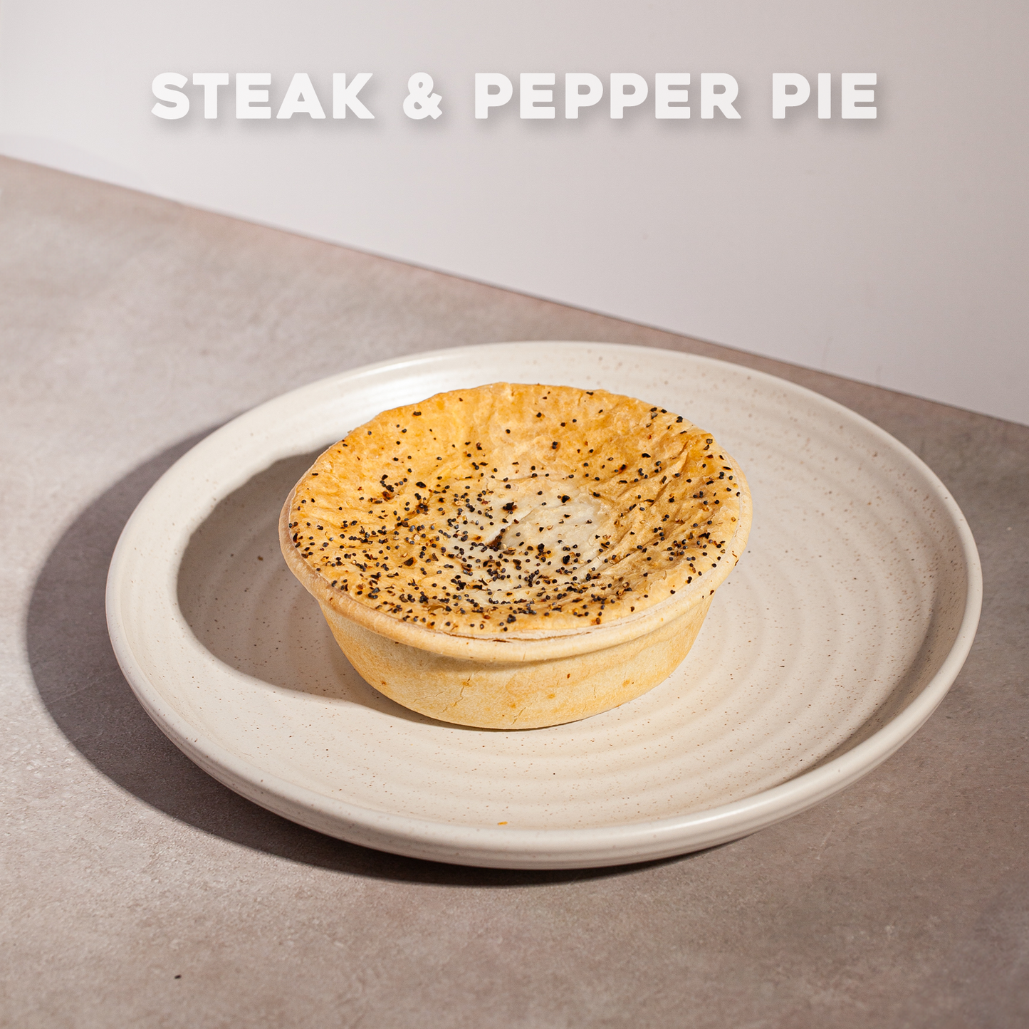 Steak & Pepper Pie